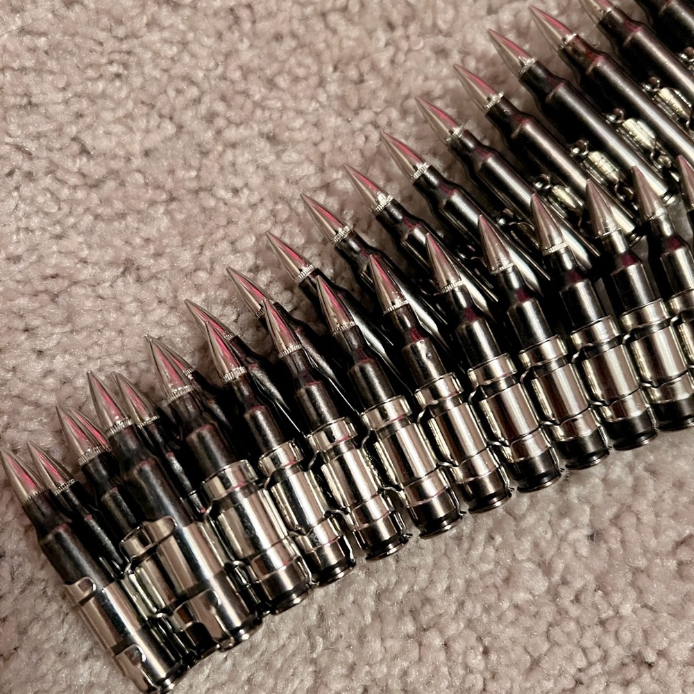 PUNK ROCK BULLET BELT 28-34